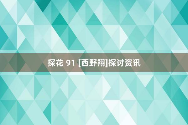 探花 91 [西野翔]探讨资讯